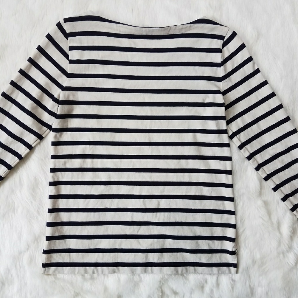 J. Crew Jeweled Stripe Top - Picture 5 of 5